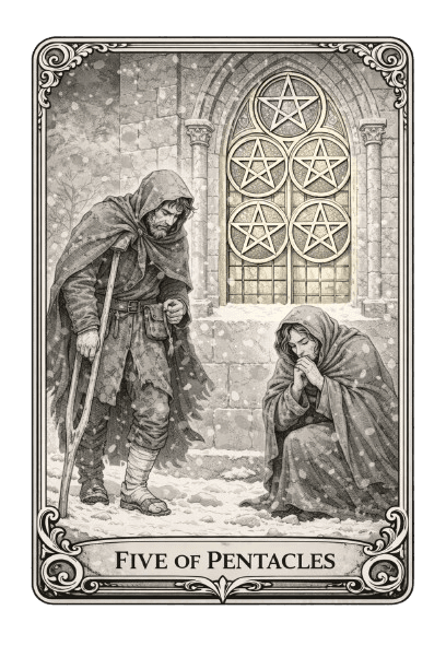 Five of Pentacles