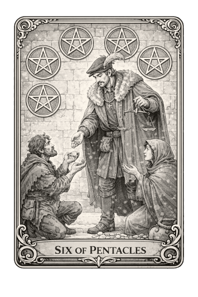 Six of Pentacles