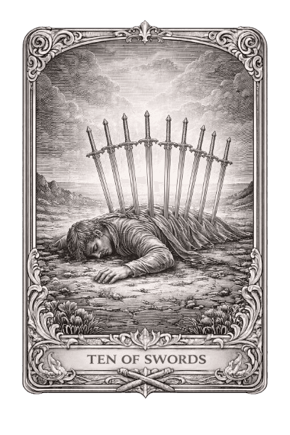 Ten of Swords