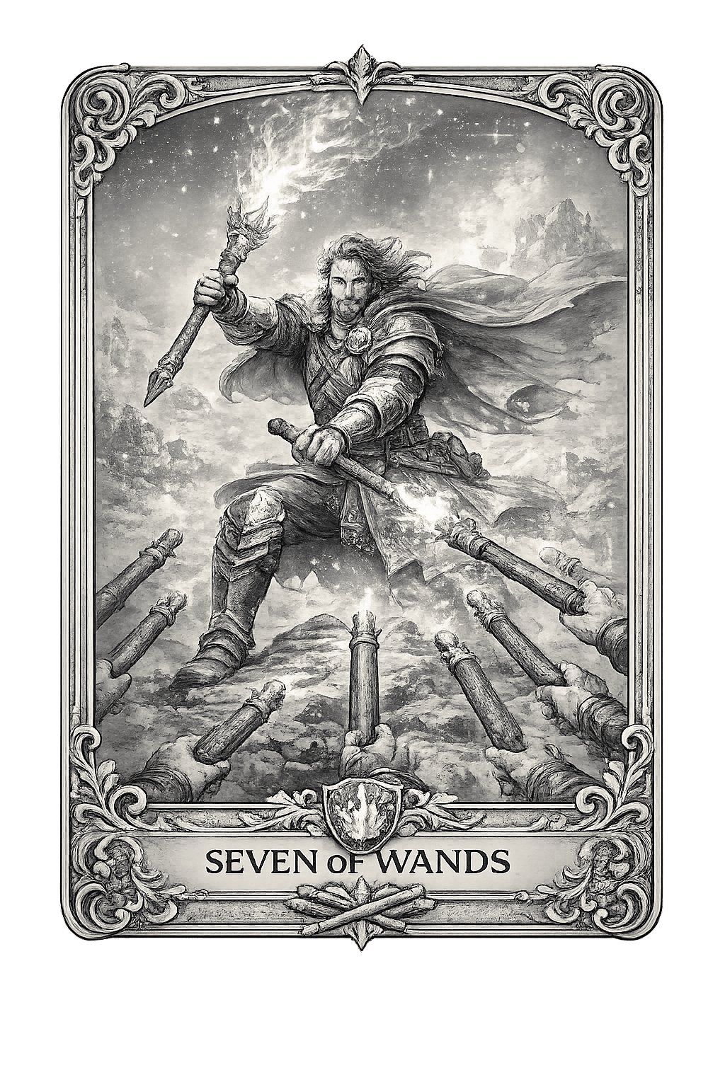 Seven of Wands